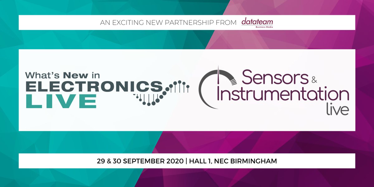 What's New In Electronics Live will return to the NEC, Birmingham on 29 &amp; 30 September 2020 in an exciting new partnership with <a href="/SensorsShow/">#SensorsShow</a>. #WNIELIVE #WhatNewInElectronicsLive #SensorsShow #Electronics #Manufacturing #Industry #Exhibition