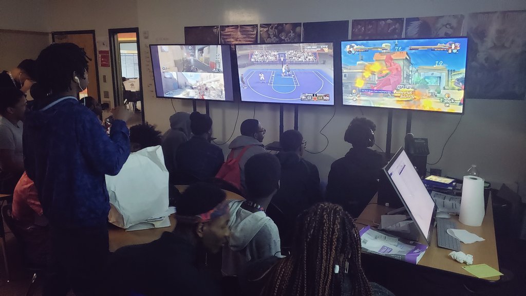 Gameplay Friday at Dekaney high
#stem #gamedesign
