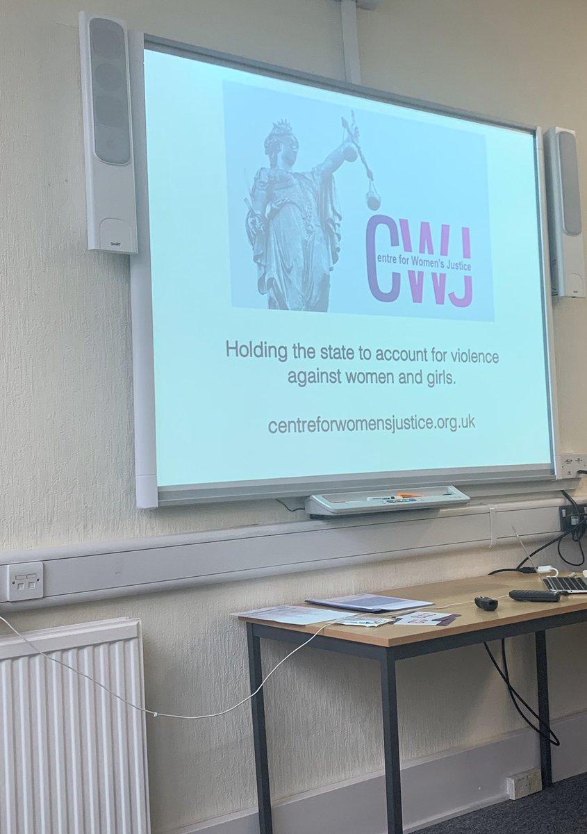 Great training today delivered by <a href="/centreWJ/">Centre for Women's Justice</a>