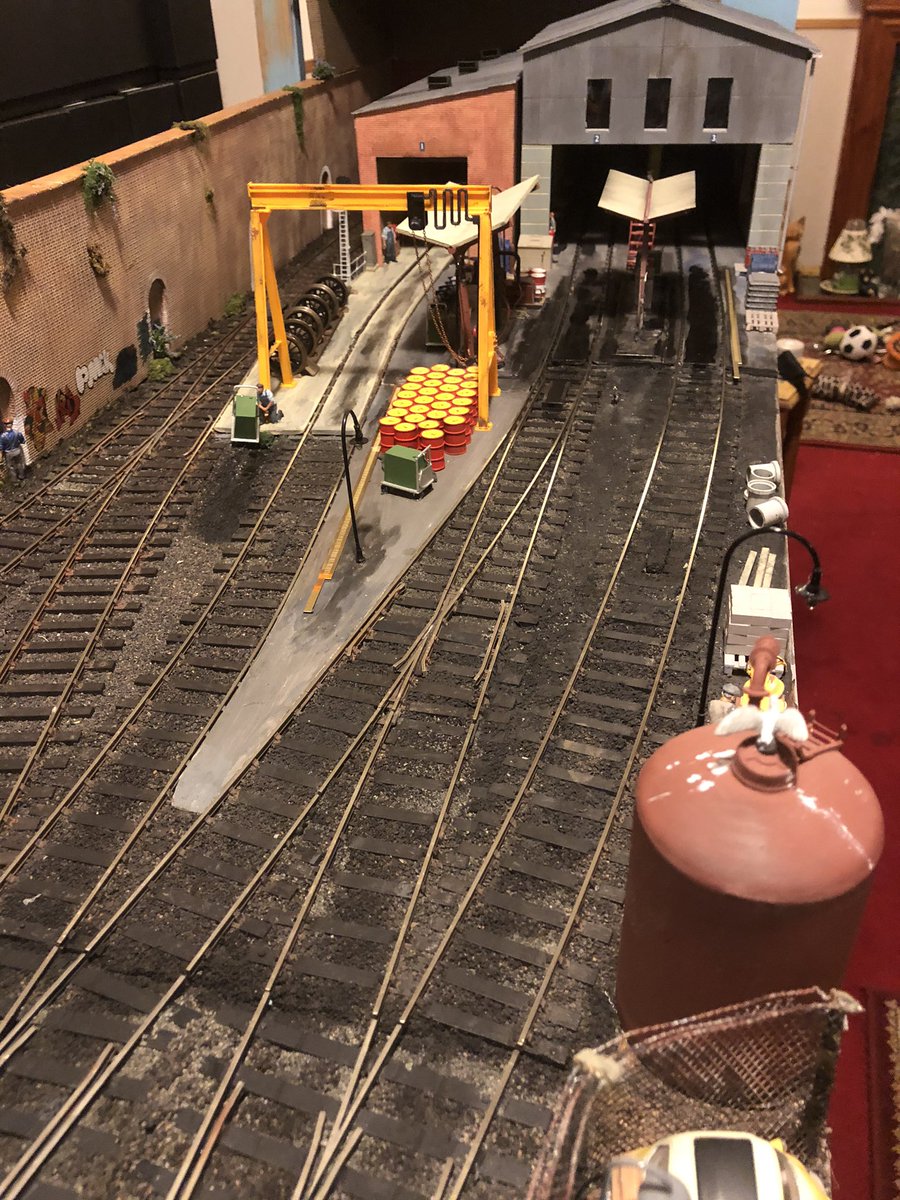 Fleebight Wharf (0) packed and ready to role to the Brambleton MRC exhibition on 18/1/20