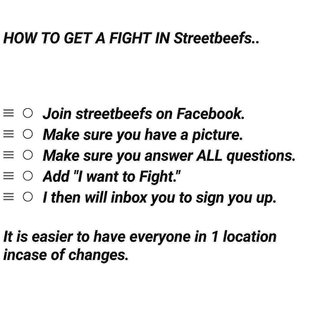streetbeefs_'s tweet image. Here’s the steps on getting a #Streetbeefs fight. Plus you have to follow @jens_pulver ok ok i just added that one! #GloveUpOrShutUp
