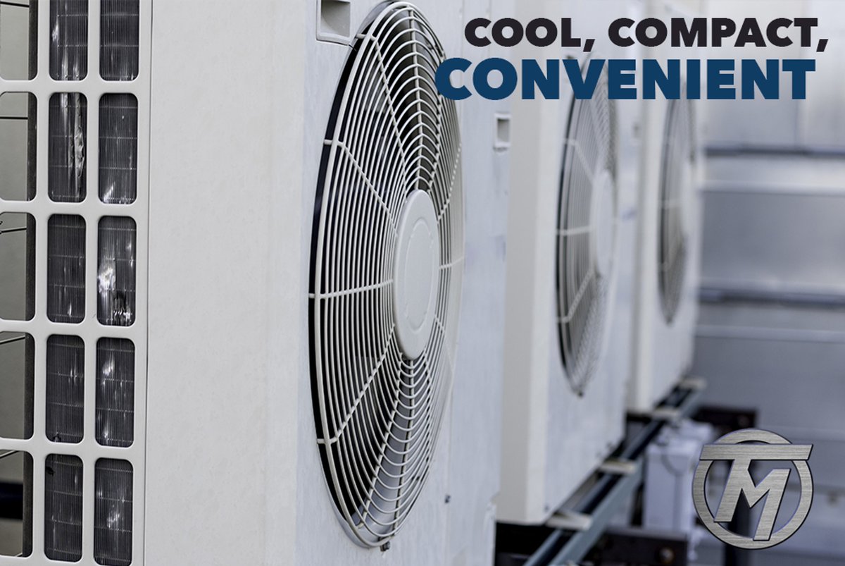 TrademarkMechan's tweet photo. A home doesn't need ductwork to achieve efficient heating and cooling. In fact, we at #TrademarkMechanical pride ourselves on building ductless #HVAC systems with superior air quality, comfort, and control - all on a budget. For quiet, compact heating and cooling, give us a call! https://t.co/vs9mkTFXZM