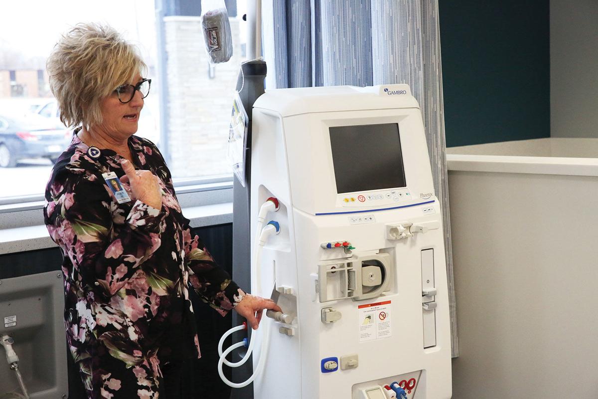 JimHoffmann23's tweet photo. What a great new facility for @YorkGeneral. The new dialysis center will open soon. Thanks for giving the York Chamber of Commerce Ambassadors @yorknechamber a sneak peek. "Advanced technology close to home." Jenny Obermier/COO/CNO https://t.co/m5mLEMPWAn