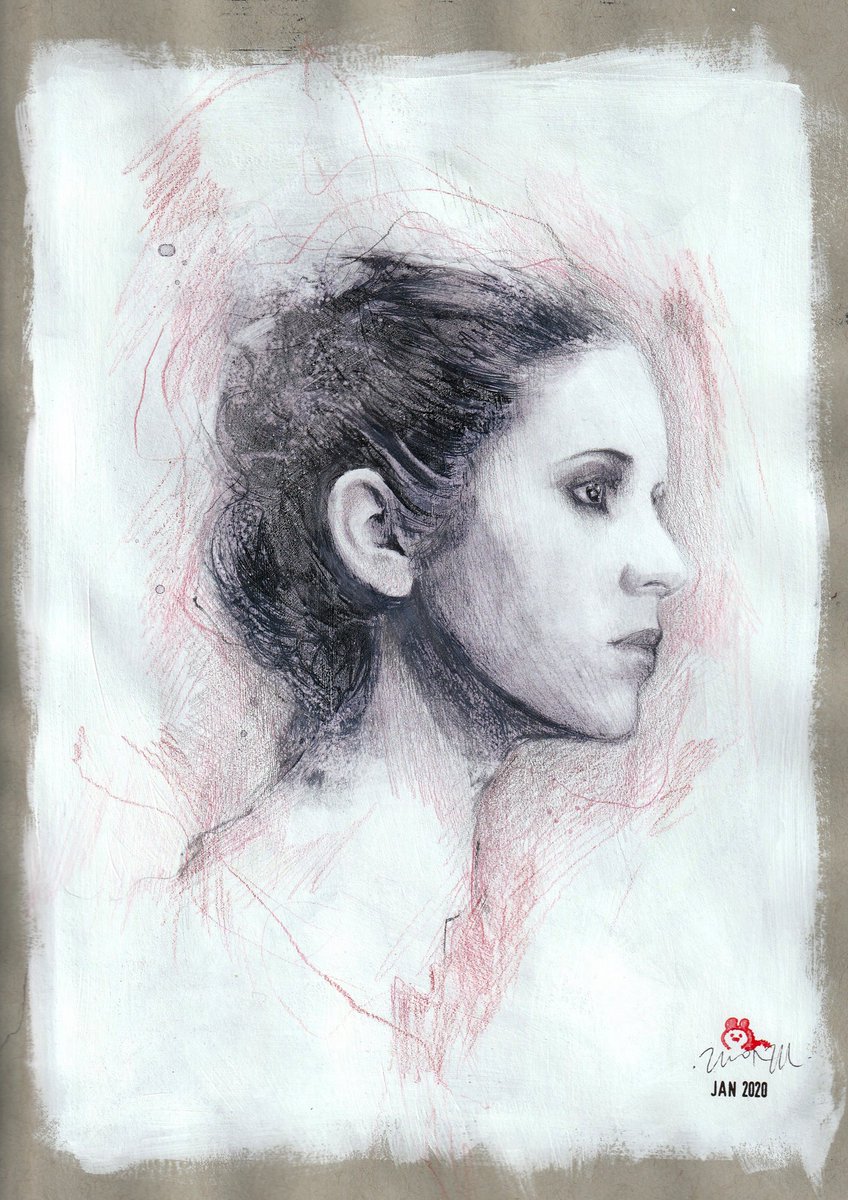 Long Beach Comic Expo was wonderful! Thank you all for stopping by. Next up: Nerd Show Bologna with my Kirby’s Comic Art crew! #Leia #CarrieFisher #mixedmedia