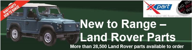 JWMotorcare's tweet photo. Xpart Ltd announce ‘New to Range’ Land Rover Parts – over 28,500 parts becoming available to order https://t.co/uUIahA6G97 https://t.co/BSnsepIiPb