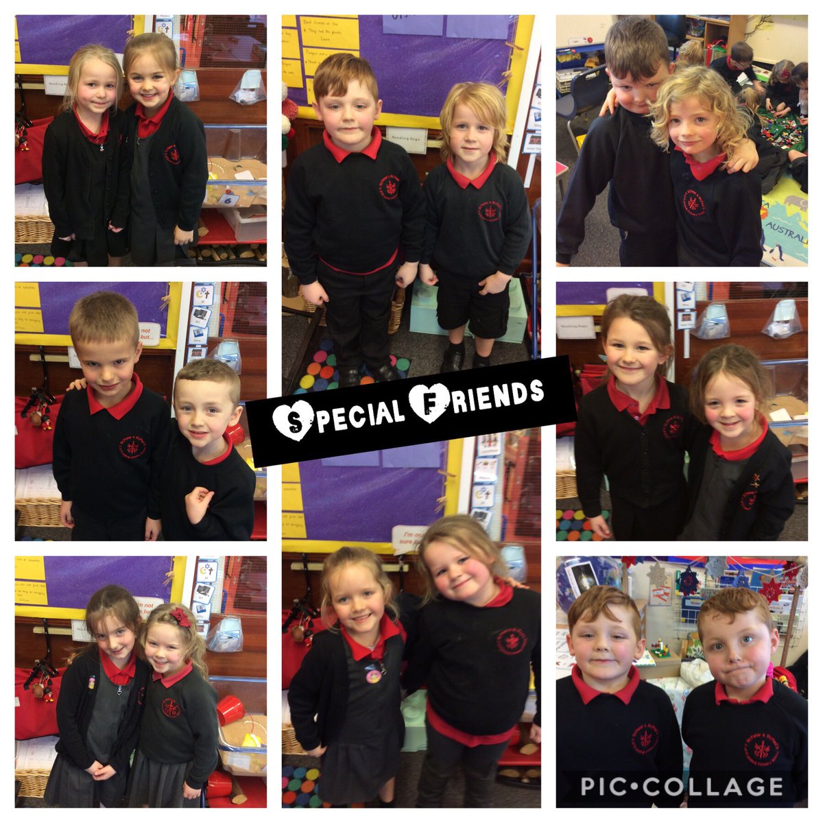 PeterandPaulsY1's tweet photo. In RE we have been exploring Jesus being a special friend to everyone. We thought about our special friends and how we can be great friends to one another. https://t.co/mWgB4dEpxm