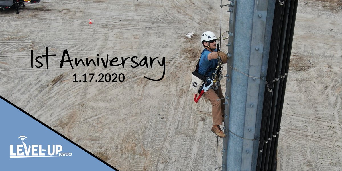 Happy anniversary to us! We're celebrating the successful completion of our first 100 jobs and thankful for our wonderful team and clients.

Looking ahead to new partnerships, growing our team, and utilizing our drone fleet to augment our services. Cheers! #elevatewireless