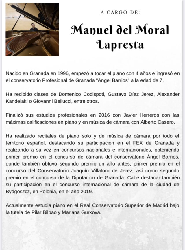 FbDvg's tweet image. #domingos #MUSICACLASICA @HotelWellington @jr_tarin @ChefLibrero @MAMENCOMUNICA