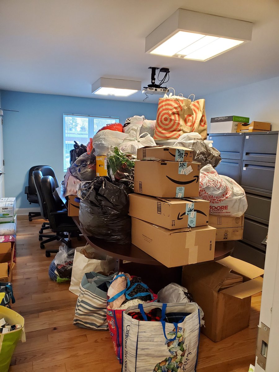 And today's donations...😍  THANK YOU!!!!  Many have asked what we still need.  At this point, gift cards only.  Families will be moving into new residences and will need to shop for household items.  They will also continue to need support with groceries, so Shop Rite cards.