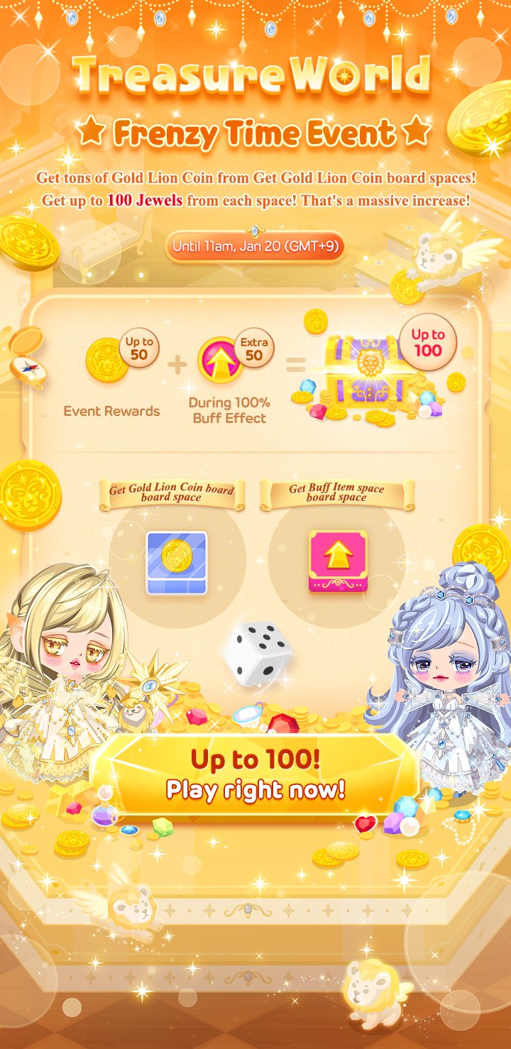 Line Play Updates En Treasure World Frenzy Time Event Get Tons Of Gold Lion Coins During This Frenzy Time Don T Miss This Chance Until January At 11am Gmt 9 Line Play Updates En Treasure World Frenzy Time Event Get Tons Of Gold Lion Coins During This Frenzy Time Don T Miss This Chance Until January At 11am Gmt 9