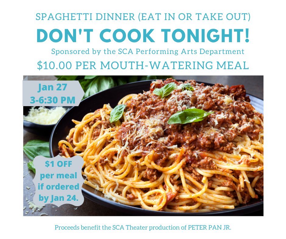 Order now and save $1 per meal: signupgenius.com/go/9040E49ADAA…