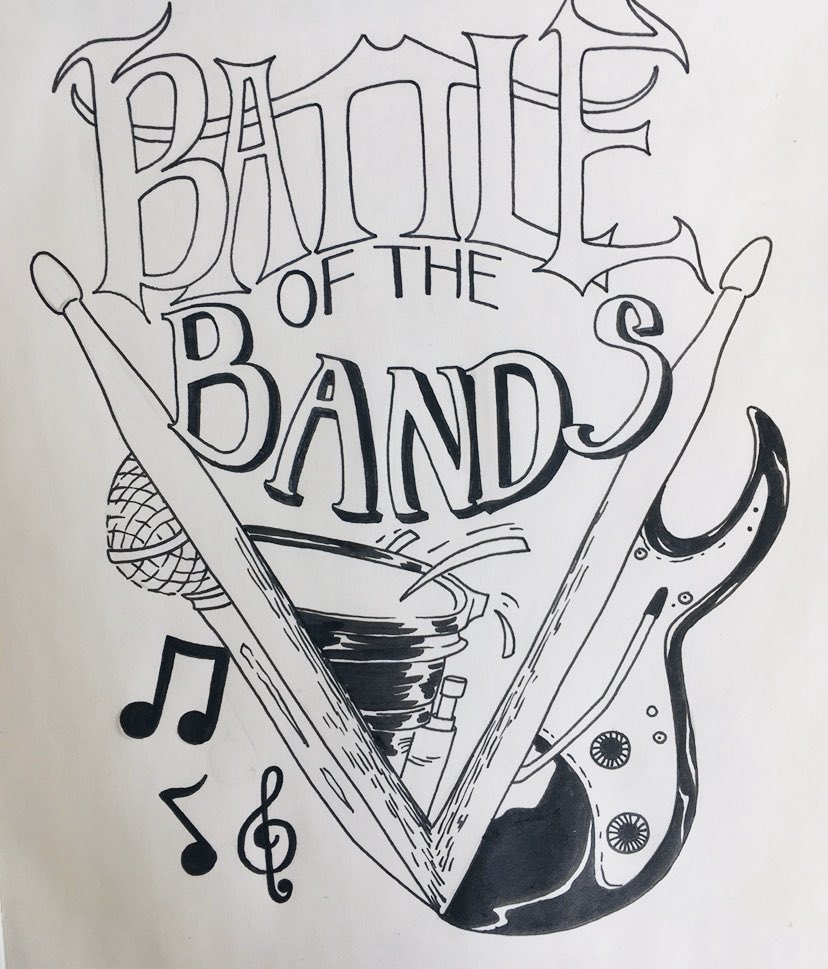 LHSGenerals_Art's tweet photo. Battle of the Bands is happening April 17th 2020. That means we need BANDS. Sign-up for a time to talk about your participation. Sign-up sheet is available outside room 243. https://t.co/h3XN0WJLer