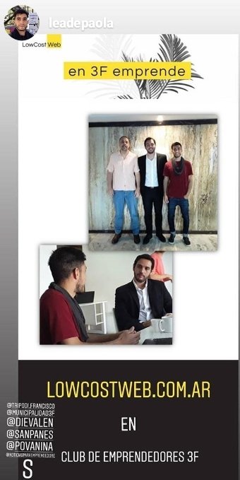 Acá las ideas se ejecutan y hay q darle 💪
Ayer nos visitó @fran_tripodi y puso el desafío de pensar los modelos de negocio de 7 proyectos tecnológicos consolidados de <a href="/Municipalidad3F/">Municipalidad de Tres de Febrero</a>
Horas d trabajo y ajustar sus modelos a las nuevas exigencias del mundo de hoy.
<a href="/danielavramos/">Daniela Ramos</a>