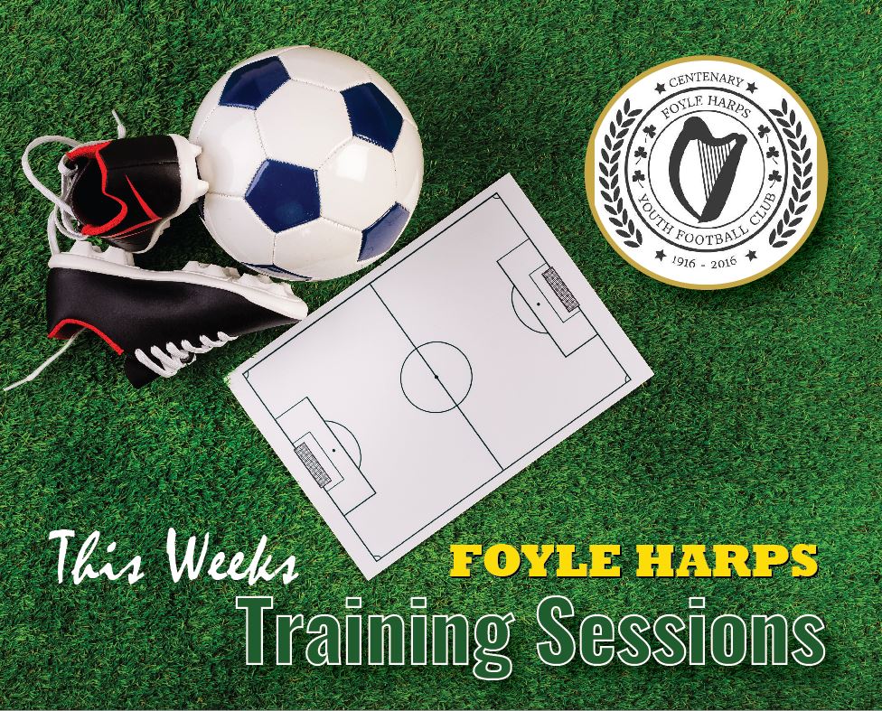 FoyleHarpsYFC20's tweet photo. Foyle Harps YFC - Training Sessions by Age Group as of 17-01-2020. If you would like your boy or girl to get involved just drop us a message⚽️👌⚽️ https://t.co/XfZpFVTGt1