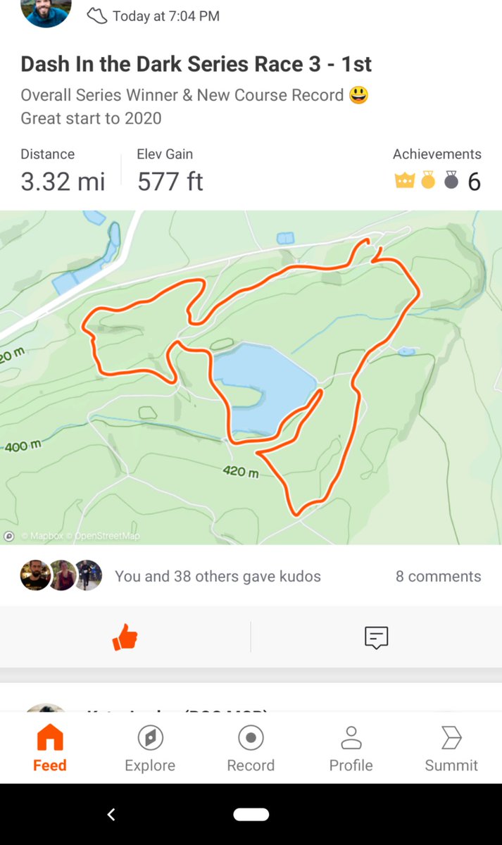 This is what I like to see when I fire up <a href="/Strava/">Strava</a>!
Warren had a goal, worked hard and got what he deserved!

#newlimits