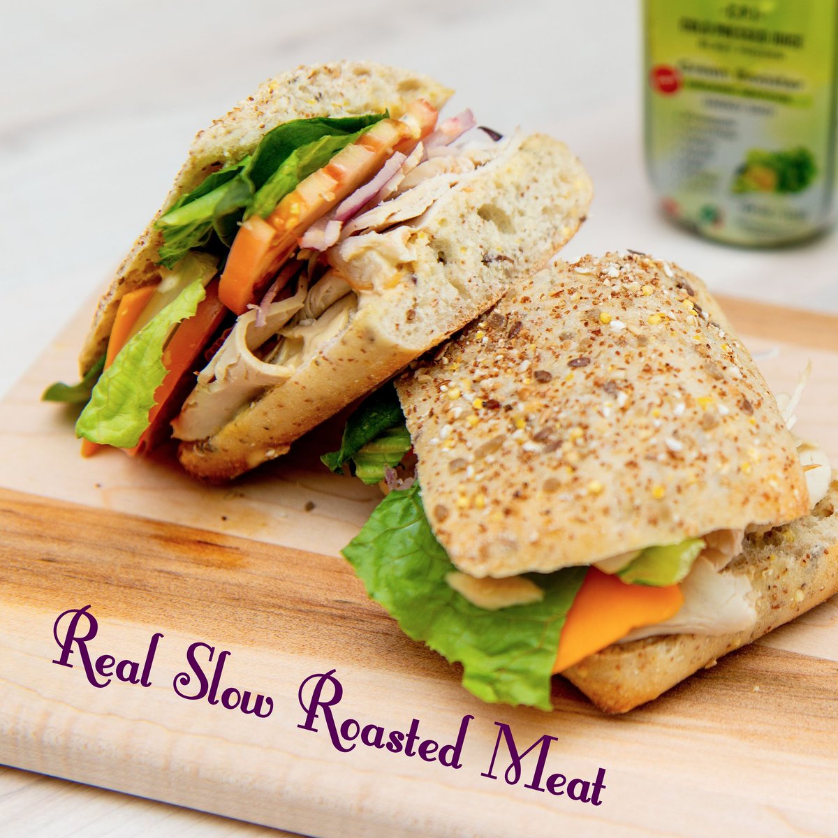 rionectar's tweet image. That's not deli meat.

We use locally sourced meats, slow roasted and shaved in house.👏 Delicious, Nutrient dese, and free from everything that shouldn't be in your body.🤤

#sandwiches #sandwichplatter #catering #nutrientdensity #slowroasted #hormonefree #rionectar