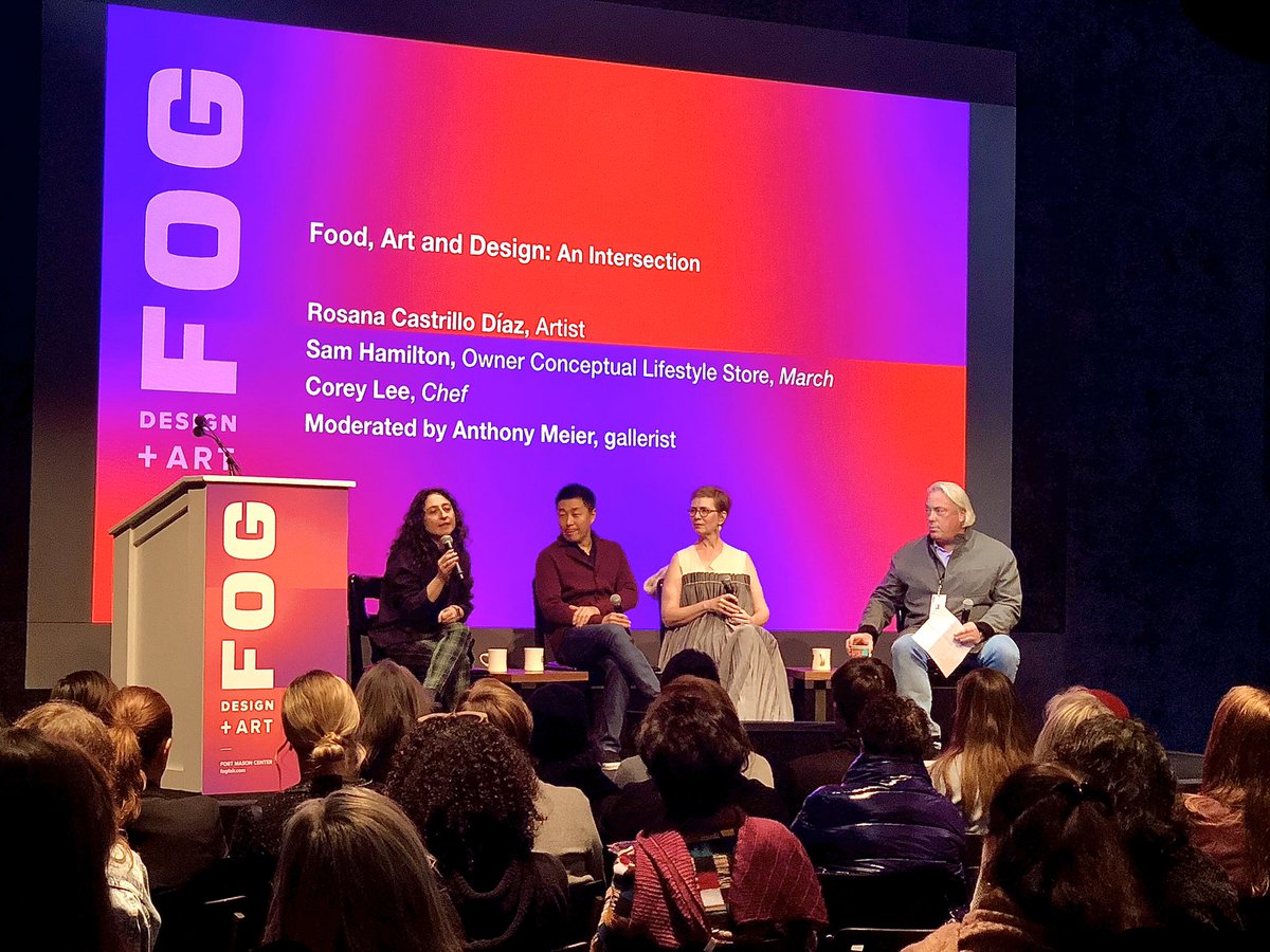 LIVE NOW on <a href="/Facebook/">Facebook</a> from the #FOGtheatre—Food, Art and Design: An Intersection

with Rosana Castrillo Díaz, Artist
Sam Hamilton, March SF
Cory Lee, Chef at Benu SF
Anthony Meier, Gallerist

Click here to watch: bit.ly/38lip22