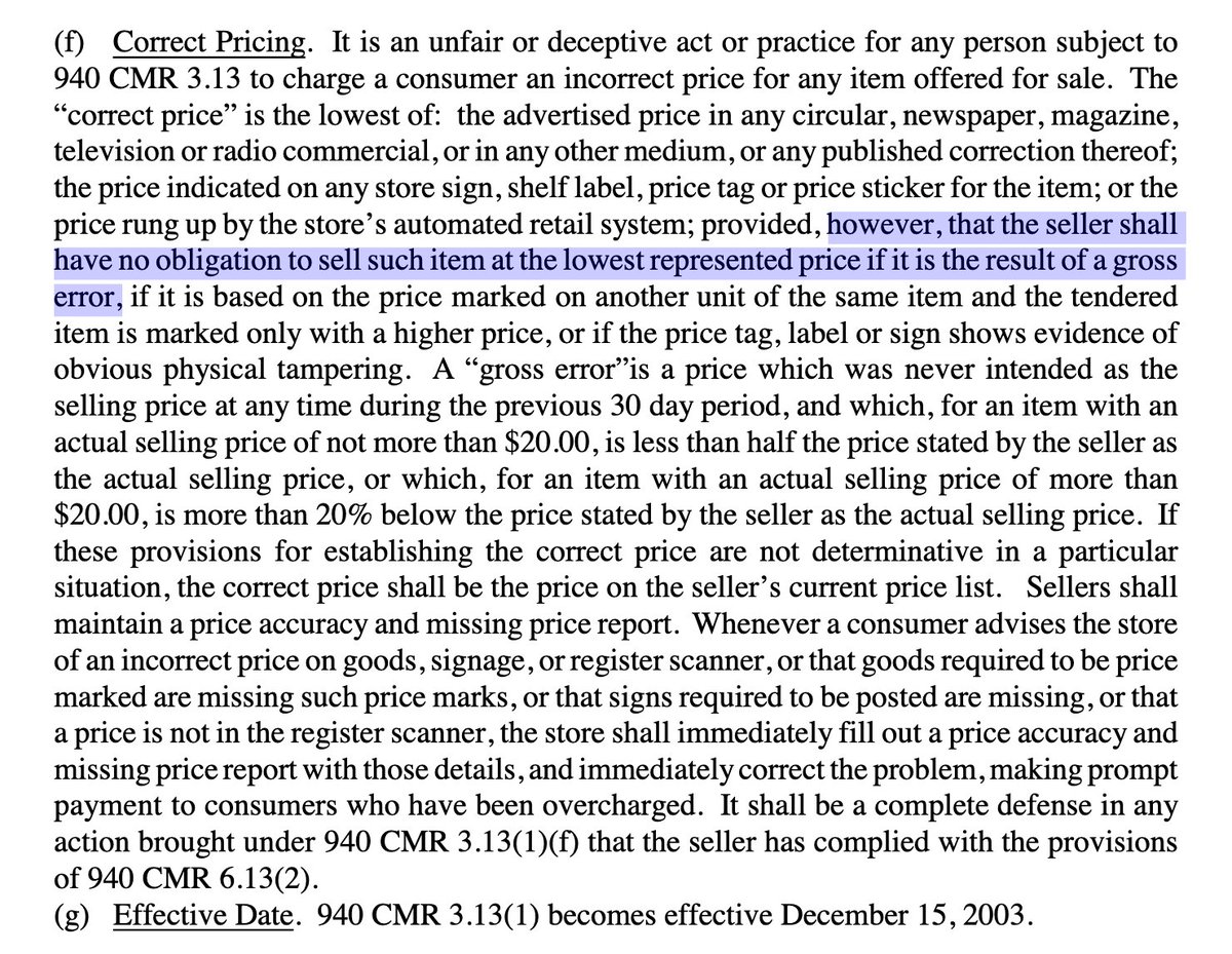 screenshot of a wall of text of the relevant regulation. the text is available at https://pastebin.com/SmnSmjFX