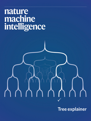 Nature Machine Intelligence TreeExplainer cover image