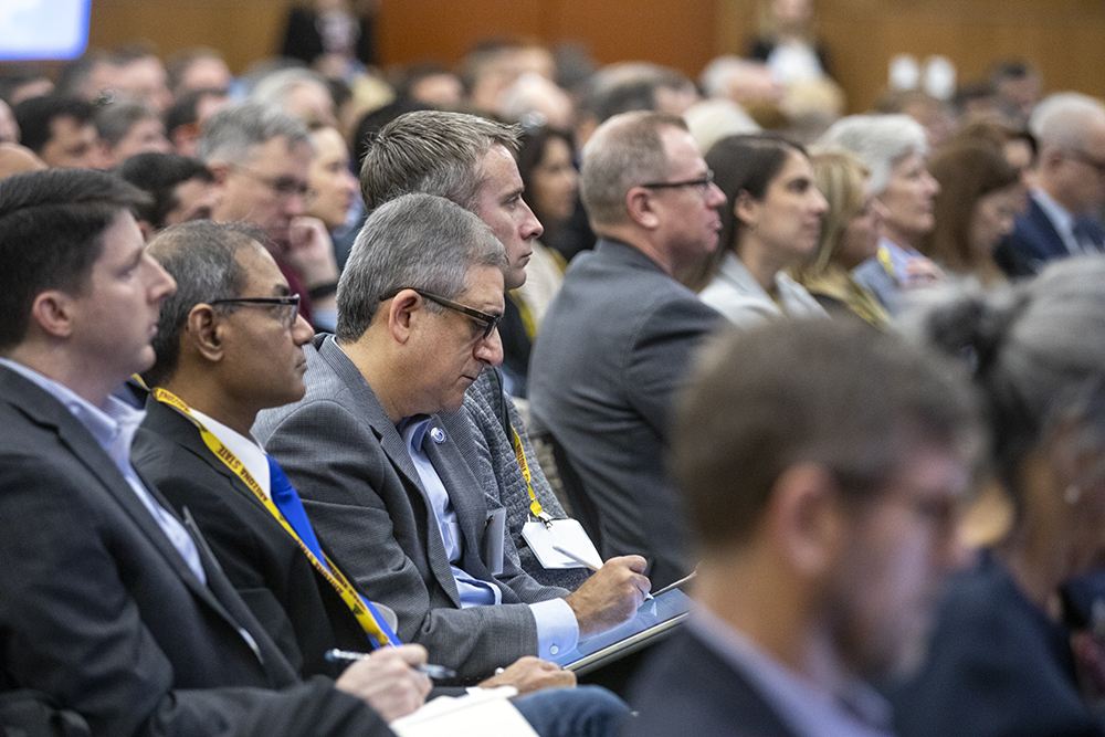 michaelcrow's tweet photo. My thanks to everyone who participated in and made yesterday’s #CompeteCommission launch at @ASU possible. Great ideas and energy and I’m looking forward to advancing our work toward a better future. @CompeteNow https://t.co/P3nfLDpxGN