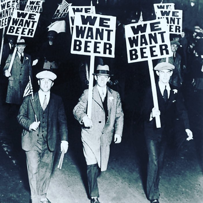 Today marks the 100th anniversary of the start of prohibition - the nationwide constitutional ban on the production, importation, transportation, and sale of alcoholic beverages from 1920 to 1933. To celebrate the return we’re raising a toast with $3 select pints, $5 select wh...