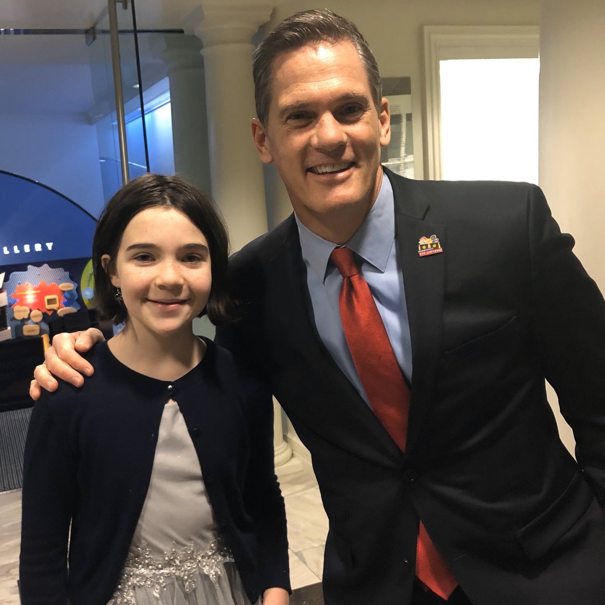 Today Myra Stanfield from WestHartford was sworn in as Connecticut’s