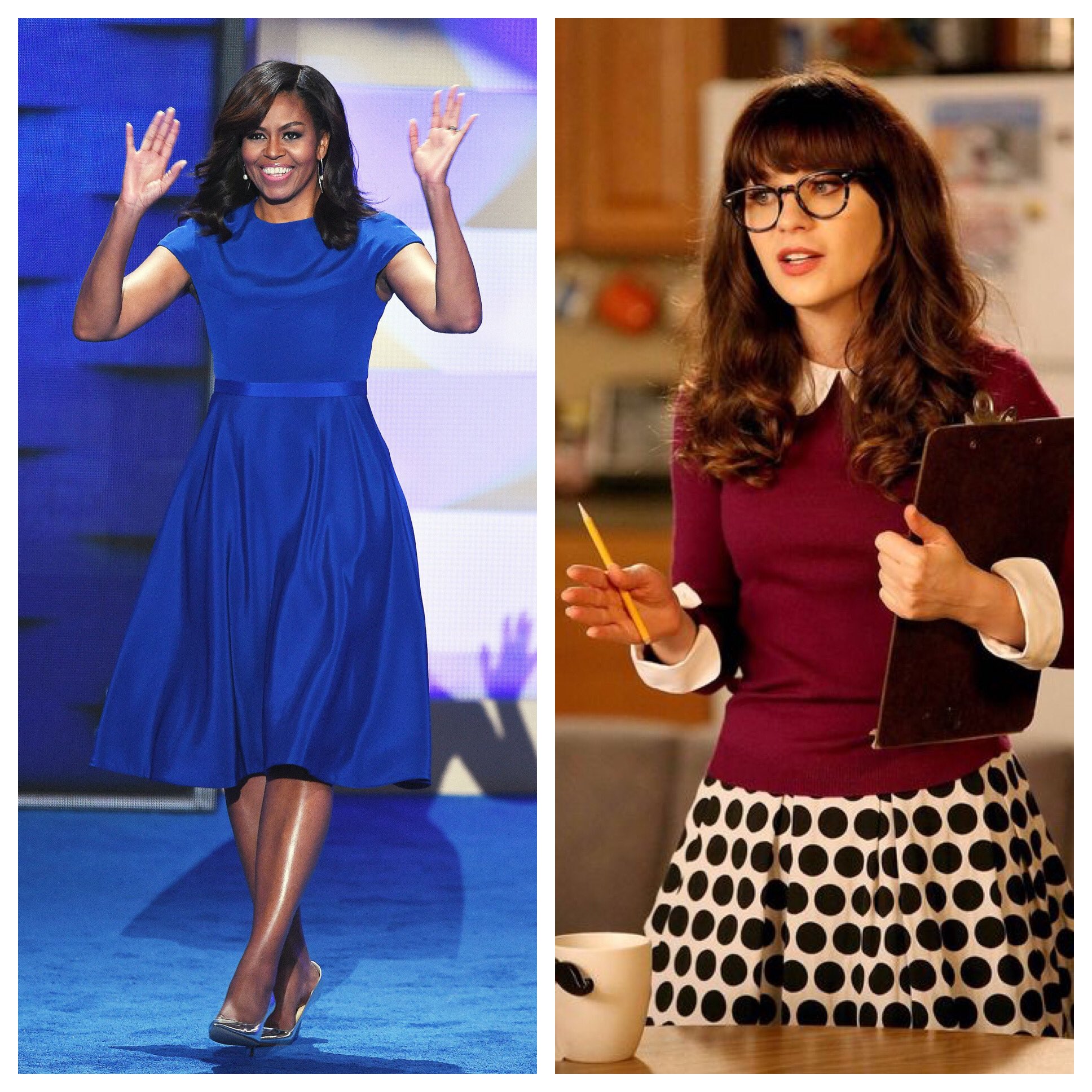 If Michelle Obama and Zooey Deschanel had a lovechild, it would be me. Happy Birthday to us all! 