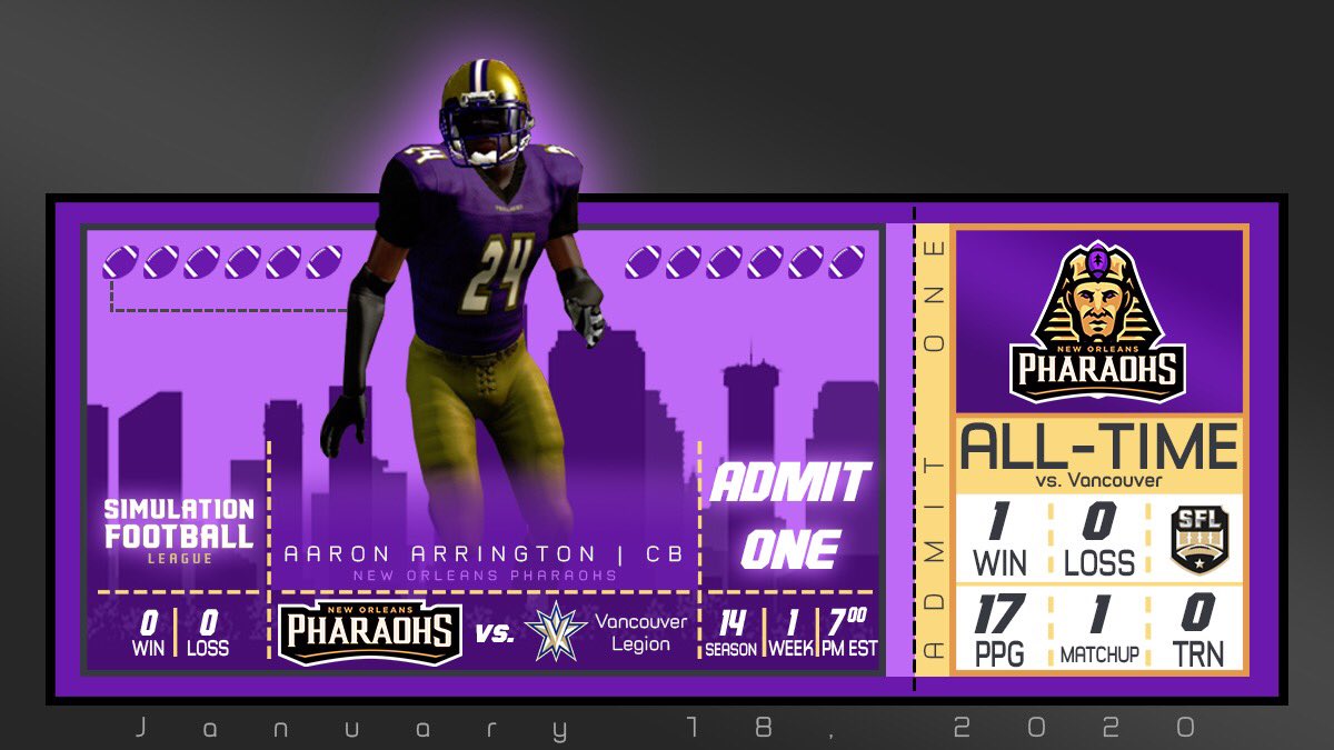 NPharaohs's tweet photo. Tomorrow is the day. 

[Season Tickets: Week 1]
#PharaohNation #SFL #MakeAnImpact https://t.co/u69jMmV1r0