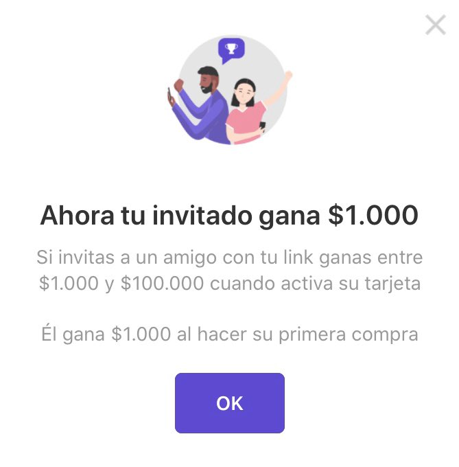 Además recuerda que puedes invitar a tu amigos! Y al activar sus tarjetas recibirás recompensas💵 
Que esperas? Comienza a invitar y obtén grandes ganancias, fácil, rápido y desde tu hogar. 
bajamach.com/DASlMpXmk3