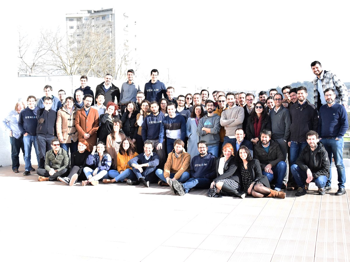veniamworks's tweet photo. We had a great 2020 kick-off event this week. Just like our technology, we have moved massive amounts of data between each other and connected in a mesh for intensive brainstorming, collaboration and animation.😃#connectedcars #alsoconnectedpeople #teamwork #weareveniam https://t.co/9vH46HKJwE