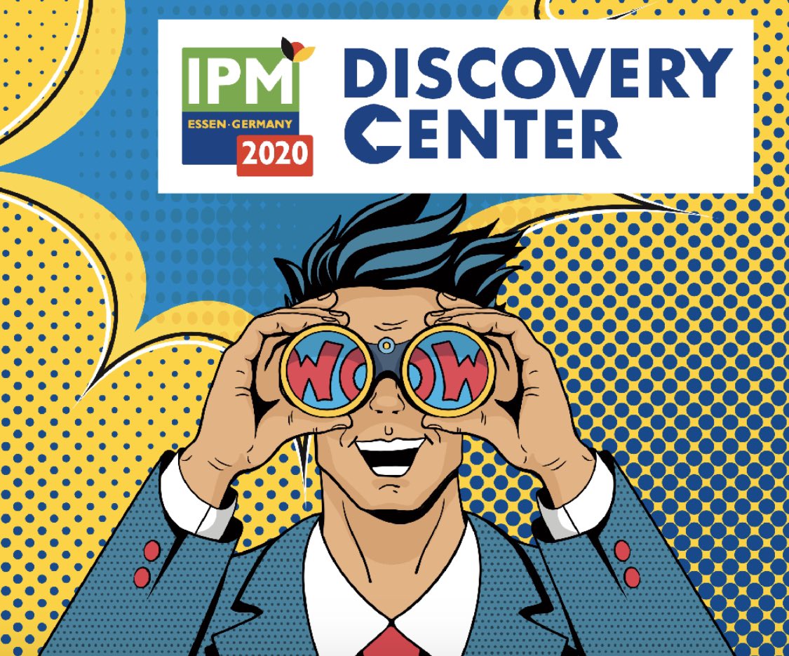 The Discovery Center at IPM 2020 in Essen will be very interesting with many Heroes. Hope to see you there 28 till 31 January 2020