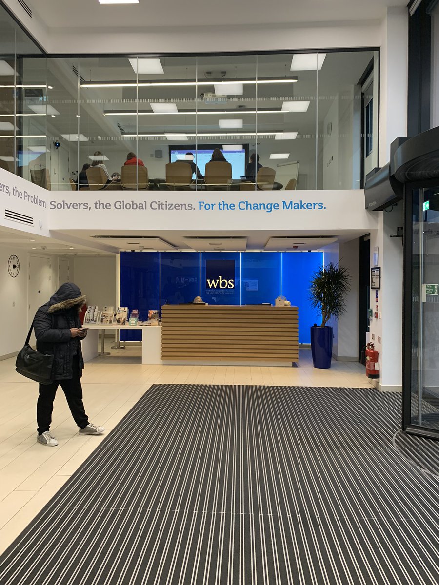 shanecarmichael's tweet photo. A true honour to start as a Teaching Associate @WarwickBSchool this week.....learning from the master of #organisationchange #organisationpsychology and the frozen dolphin @GerryMcGivern ‘We cannot become what we want by remaining what we are’ #MedEd #ChangeManagement https://t.co/uHzDxWRvdX