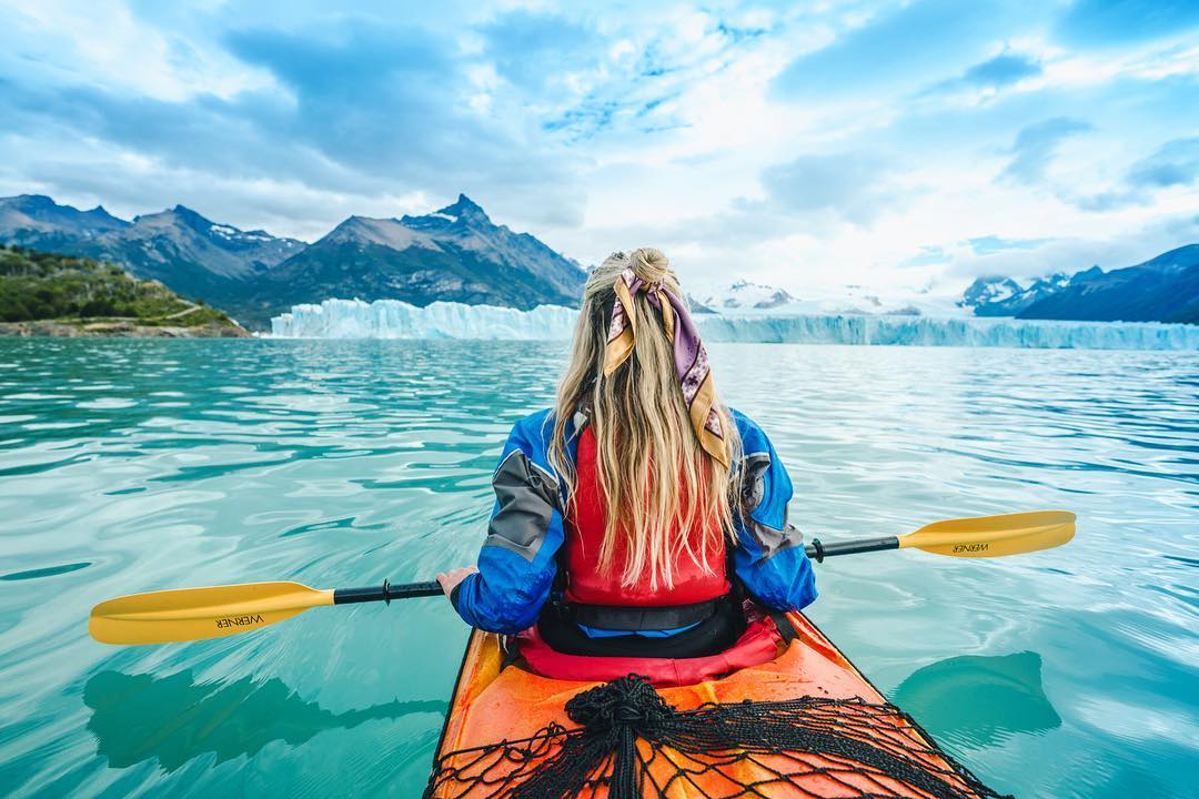 Lesley Murphy in Argentina with Quasar Expeditions
