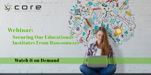 Did you miss the chance to watch the webinar "Securing Educational Institutes from Ransomware" yesterday?
In the #webinar we help you prepare for the ever-increasing risks to K-12 #education institutes.
Watch it on demand: buff.ly/2TB51CC
#K12 #cybersecurity #Ransomware