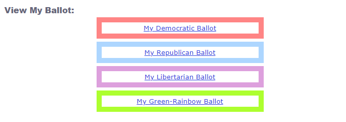 The Presidential Primaries are just 46 days away and you now have the option to view a sample ballot when you use our website to...

Check your voter registration:
sec.state.ma.us/VoterRegistrat…

OR

Find your polling place:
WhereDoIVoteMA.com