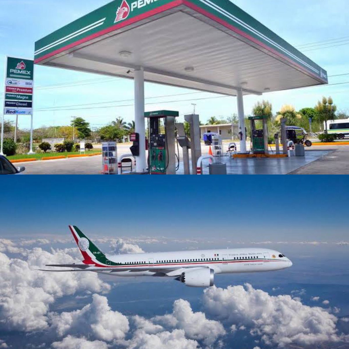 adriigalvez's tweet photo. 20 litros de la verde #AvionPresidencial https://t.co/mgDNkB8lMp