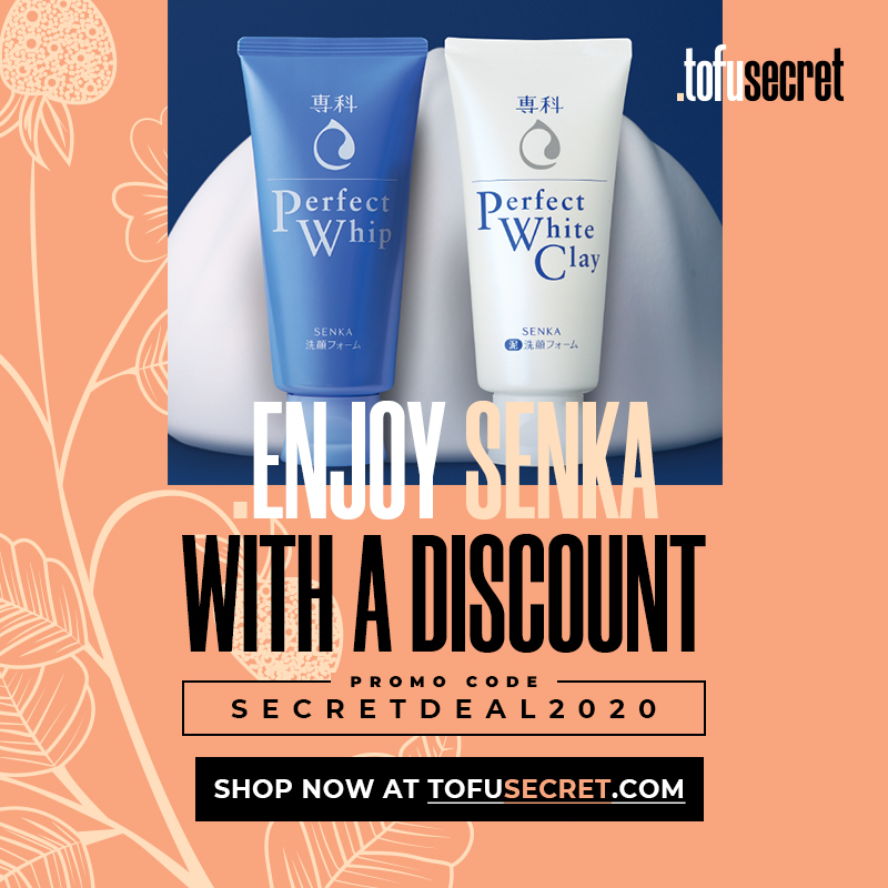 TofuSecret_skin's tweet photo. 😱Your secret deal has arrived. Please use this coupon "secretdeal2020" to enjoy extra discount on https://t.co/ctVMlcsa2d ( + Free Shipping + Reward Points) 

 #skincare  #tofusecret #kbeauty #facewash #clearskin #senka #shiseido #perfectwhip #perfectwhipfoam #perfectwhipsenka https://t.co/BQweFVC4de