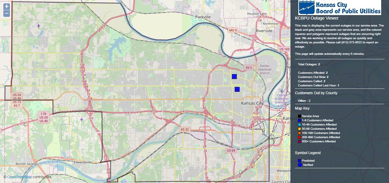 Power Outage Map Kansas City Ks Florri AnnaDiana