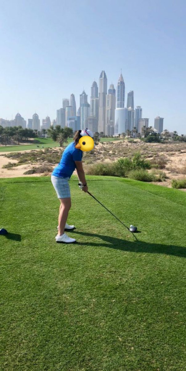GirlsBirdie's tweet photo. Exams finished! Looking forward to the new season. Excited for next week in Dubai. Anyone else trying to juggle university and golf/sports? Take a guess at what us birdies are studying 😉🐥⛳️ #EmiratesGolfClub #NerdyBirdies https://t.co/axJawK8BQ2