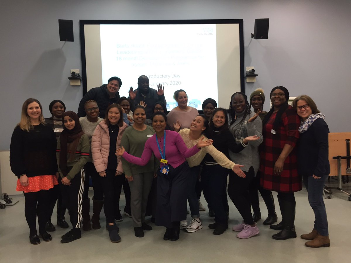 Winnie George (@winniegeorge18) on Twitter photo Another inspirational <a href="/NHSBartsHealth/">Barts Health</a> band 6 development cohort of amazing leaders. Great representation from @WhippsCrossHosp @RoyalLondonHosp @BartsHospital & @NewhamHospital. Welcome everyone!!! <a href="/DebbieJurasz/">Debbie jurasz</a> <a href="/BHNurseEducator/">BHNurseEducationTeam</a> <a href="/HafsoaBahmed/">Hafsoa</a> <a href="/jothim21/">jothi</a> <a href="/BH__Academy/">Barts Health Education Academy</a> <a href="/bh_pap/">kop</a> Another inspirational <a href="/NHSBartsHealth/">Barts Health</a> band 6 development cohort of amazing leaders. Great representation from @WhippsCrossHosp @RoyalLondonHosp @BartsHospital & @NewhamHospital. Welcome everyone!!! <a href="/DebbieJurasz/">Debbie jurasz</a> <a href="/BHNurseEducator/">BHNurseEducationTeam</a> <a href="/HafsoaBahmed/">Hafsoa</a> <a href="/jothim21/">jothi</a> <a href="/BH__Academy/">Barts Health Education Academy</a> <a href="/bh_pap/">kop</a>