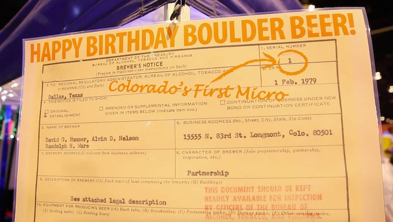 Colorado icon Boulder Beer, Colorado’s first with US License #1, will sadly close after 40 years tomorrow. Join them at 2880 Wilderness Place to celebrate decades of history, and drink in the last of the Buffalo Gold and Mojo IPA they’ll be serving there. Cheers to Sweaty Betty!