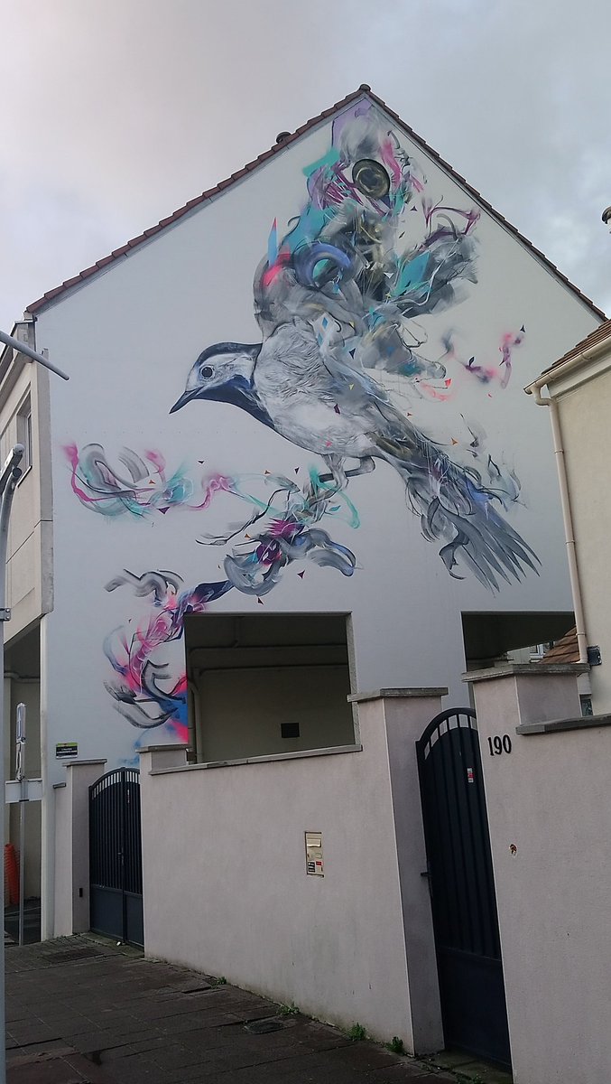 oungawa's tweet image. #GrandParisSud #Sénart #L7Matrix #Bergeronnette #Moissy_Cramayel #fresque #huge #grande #streetart #urbanart #graffiti #mural #wallart #wallpainting #muralpainting #spraypaint #artderue #peinturederue #callero #callejero #murale #muralismo #arteurbano #pared #bird #oiseau #parajo