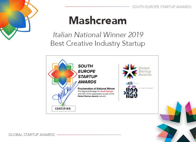 We speak about #icecream.. no sorry! About #gelato. And we are very happy to be awarded as Italian National Winner for the category Best Creative Industry Startup by <a href="/SESAwards/">South Europe Startup Awards</a> <a href="/Startup_Awards/">Global Startup Awards</a>