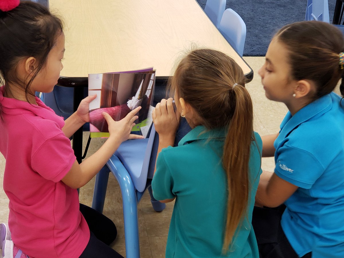 When old students come to read to new students. Priceless. #gslearning #tcrwp