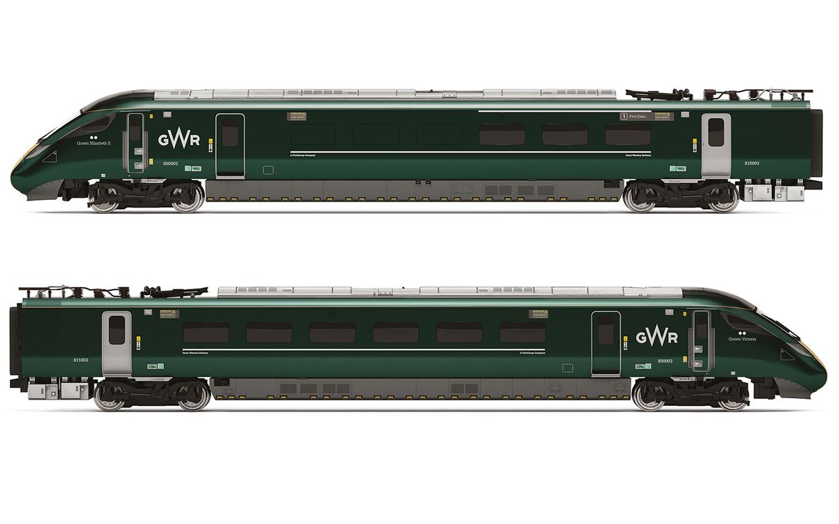 hornby's tweet image. *WIN* For your chance to win the GWR Class 800 Train Pack and the Coach Pack simply like, retweet and tag two friends. To triple your chances of winning enter the competition on the Hornby Facebook and Instagram pages too! Good luck! #hornby #competition #win #class800