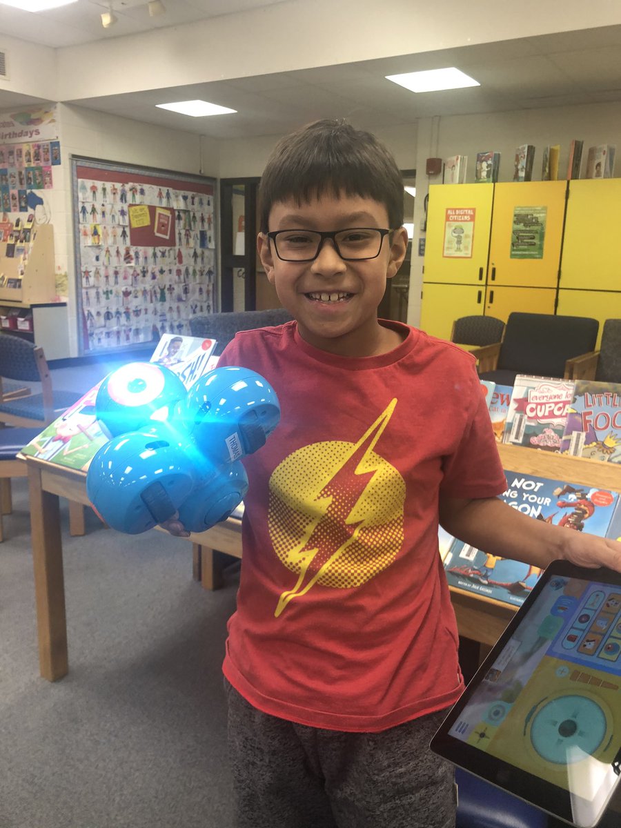 We’re getting our robots ready for CodeFest at <a href="/oakparklibrary/">@oakparklibrary</a> next week! Parents and kids are welcome to come try coding robots, apps and more on Wednesday, January 22 at 6pm! #oakpark97 #libraries97 #whittierschool97