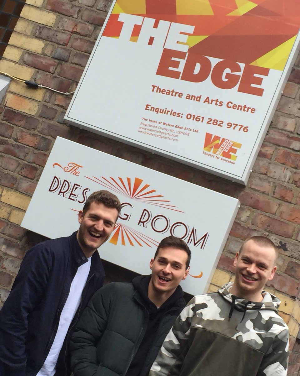 qweerdog's tweet photo. A week of rehearsals done! ✅ Thanks to the lovely team @TheEdgeMcr for having us this week! Time for a little rest over the weekend before we head into the final week of rehearsals! #TeamQweerdog #TurnOnFest #AbsoluteCertainty2020 https://t.co/CZMgoLbRml