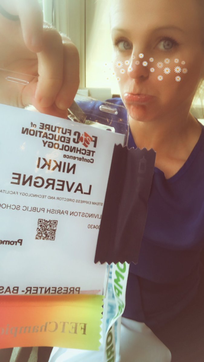 LavergneNikki's tweet image. And just like that, it’s over.☹️
I was waiting for that moment when I hear something and my brain gets triggered. Today was the day! Super excited about the next training endeavor I’m going to attempt.
Teachers- APPLY TO PRESENT at conferences! You’ll get back more than you give!