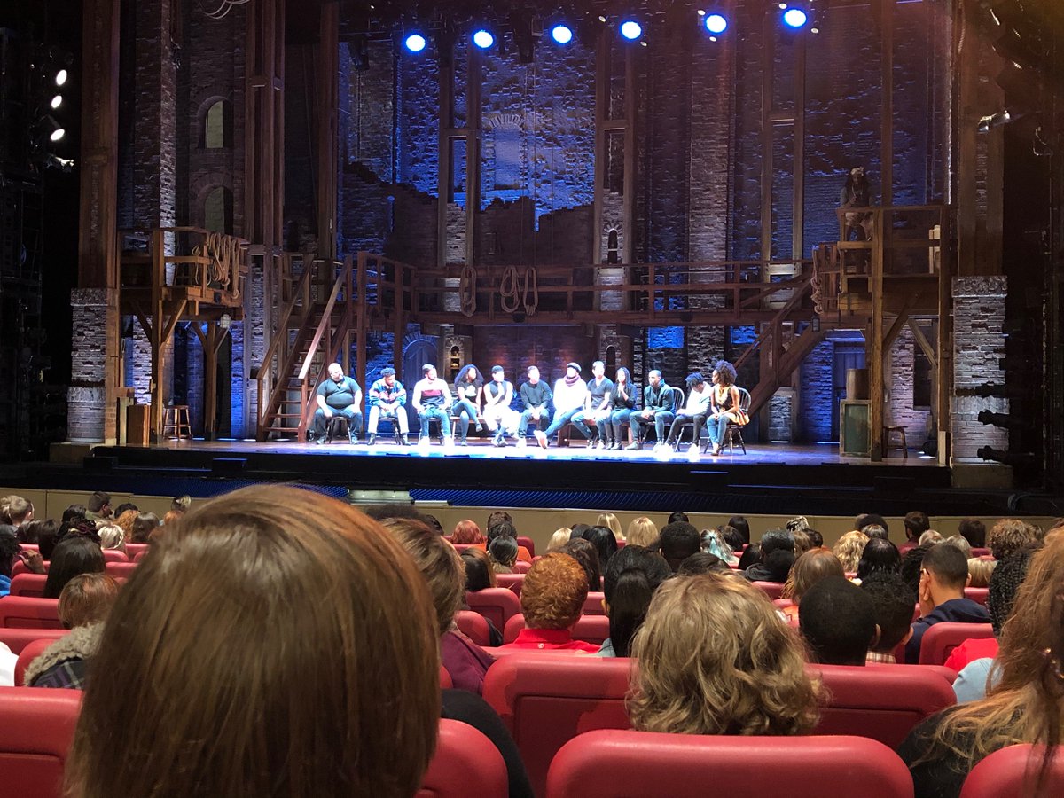 RULHMusic's tweet photo. Thank you @HamiltonMusical, @Gilder_Lehrman, and @tpac for an unforgettable experience for our students at @rulhsd! #philiptour #eduham https://t.co/FtYhzt6QlA