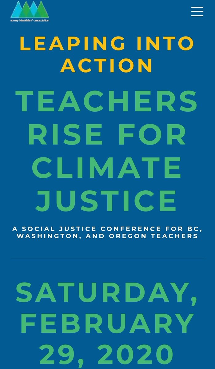 CrossBorderBC's tweet photo. Would you like  to address climate justice  in a meaningful wa, fueled by curiosity of students? Ciera DeSilva and Kristen Dallimore will help you desig  local place based projects  across all subject areas and K-12.
See you there!
https://t.co/kYzI9LHjzK
@bctf @NWTSJConference https://t.co/mULoy6FFH6